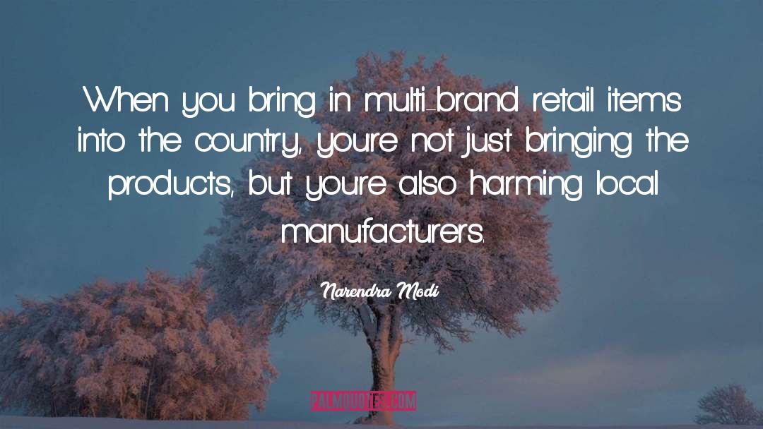 Retail quotes by Narendra Modi