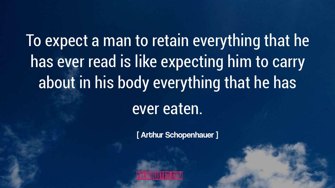 Retain quotes by Arthur Schopenhauer