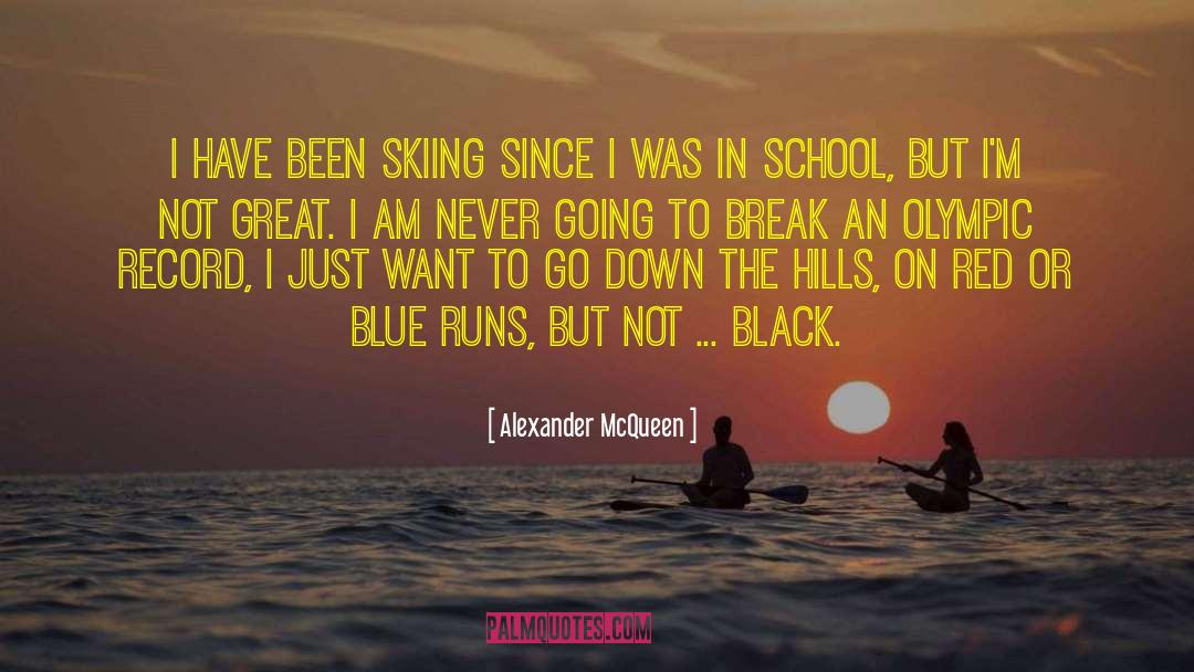 Retallack Skiing quotes by Alexander McQueen