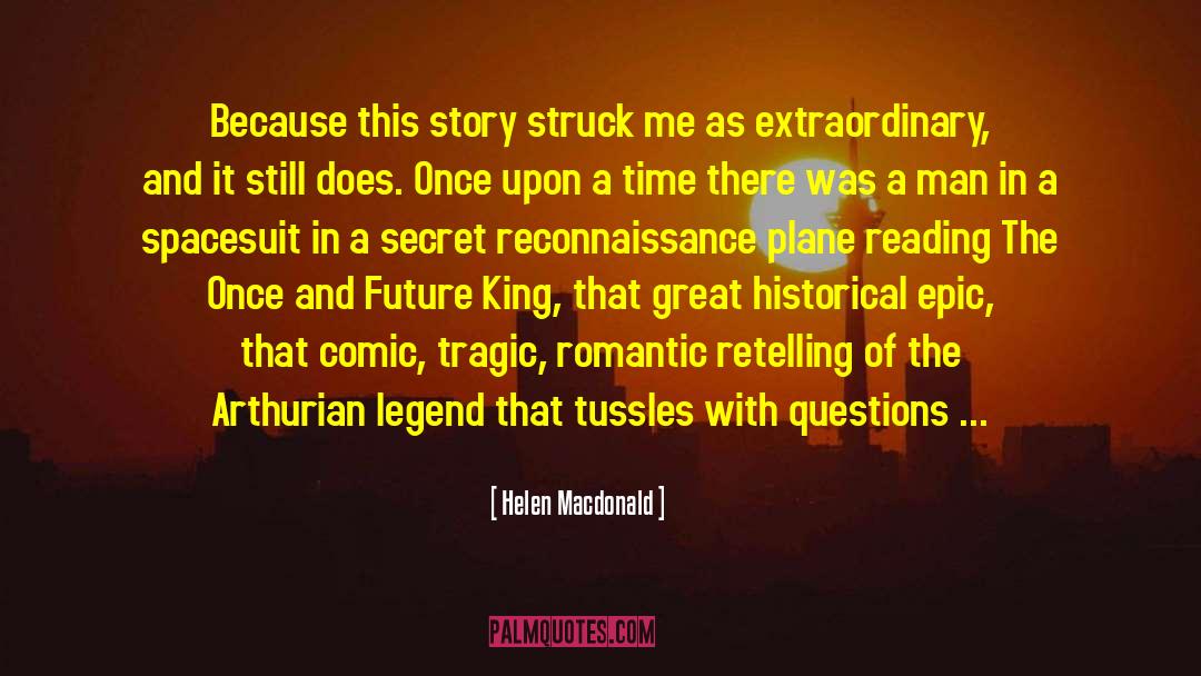 Retelling quotes by Helen Macdonald