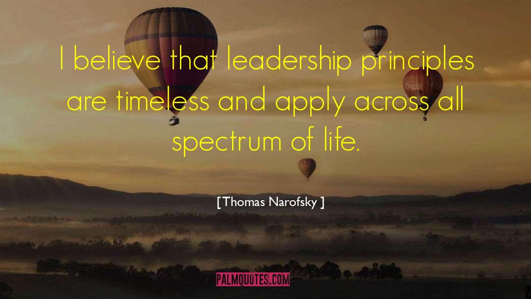 Rethink Leadership quotes by Thomas Narofsky