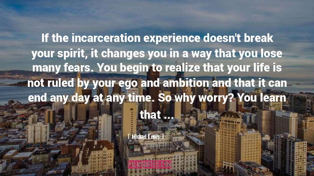 Rethinking Incarceration quotes by Michael Lewis
