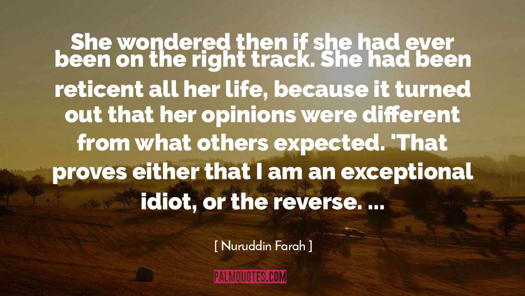 Reticent quotes by Nuruddin Farah