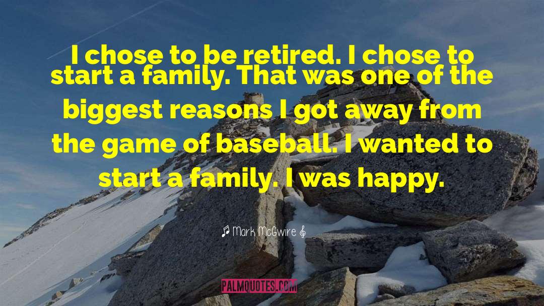 Retired quotes by Mark McGwire