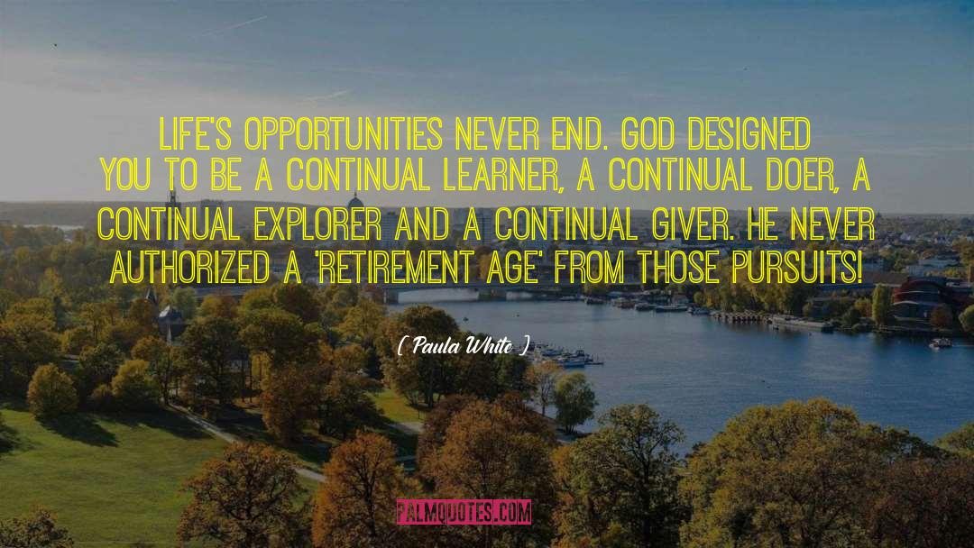 Retirement Age quotes by Paula White