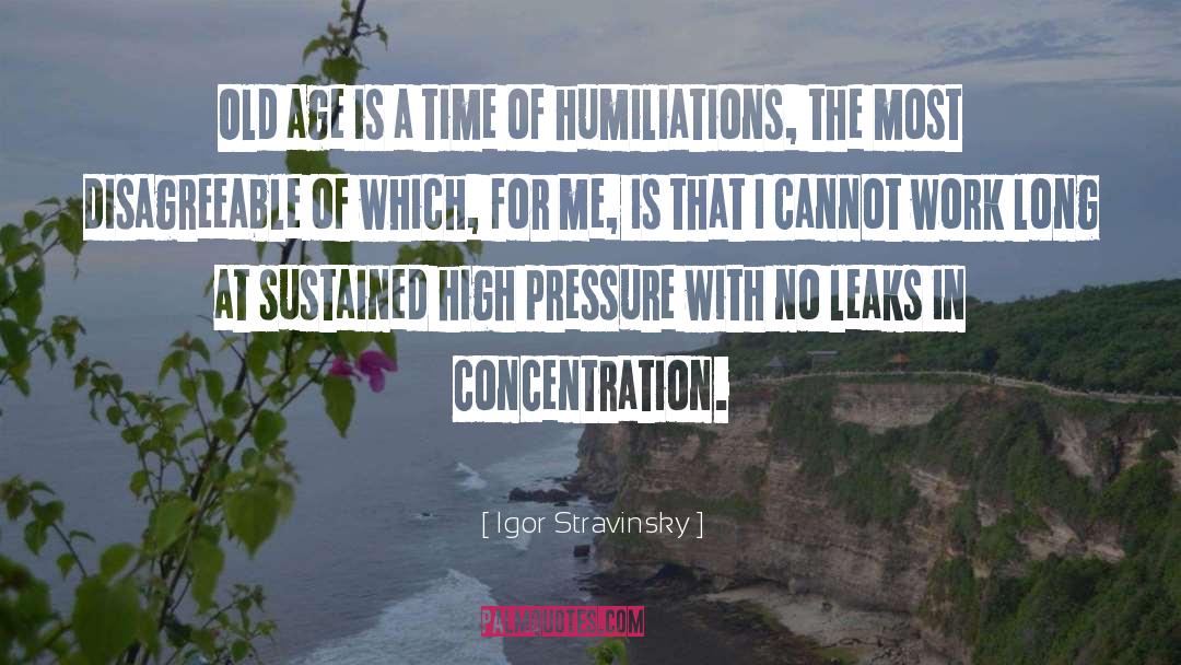 Retirement Age quotes by Igor Stravinsky