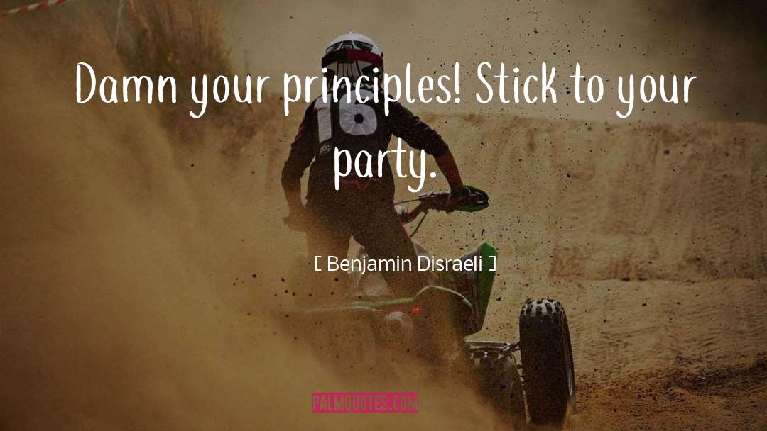 Retirement Party quotes by Benjamin Disraeli
