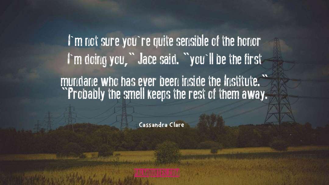 Retort quotes by Cassandra Clare