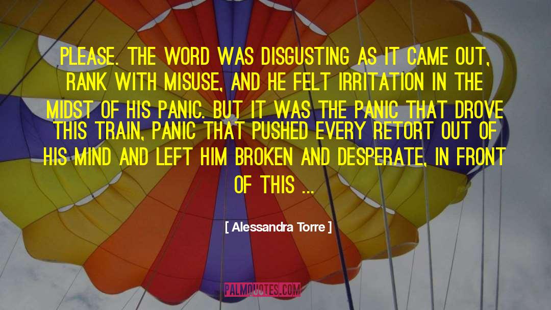 Retort quotes by Alessandra Torre