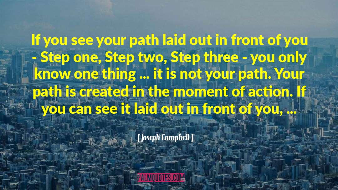 Retrace Your Steps quotes by Joseph Campbell