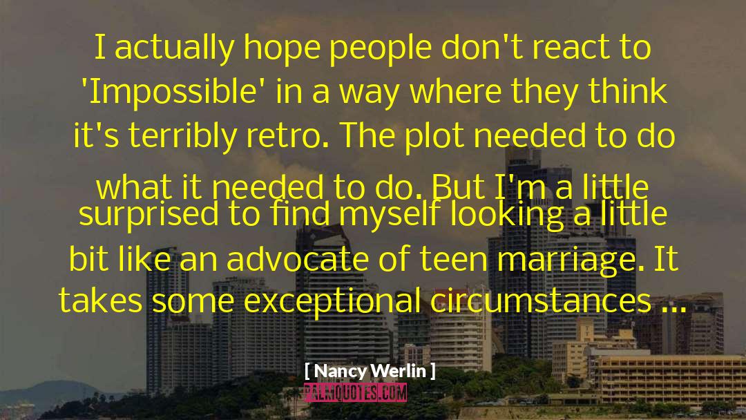 Retro quotes by Nancy Werlin