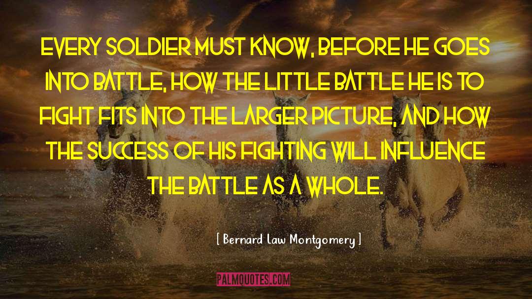 Retrograde Influence quotes by Bernard Law Montgomery