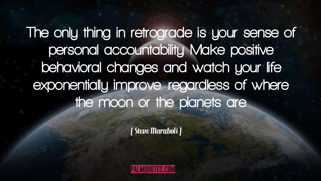 Retrograde quotes by Steve Maraboli