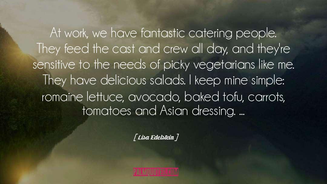 Rettews Catering quotes by Lisa Edelstein