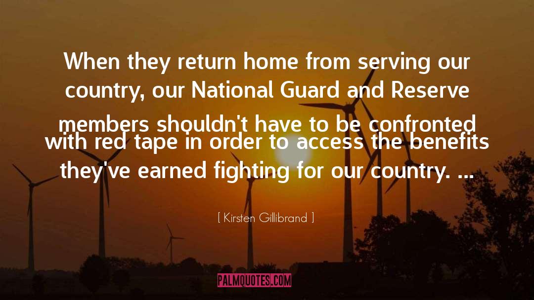 Return Home quotes by Kirsten Gillibrand