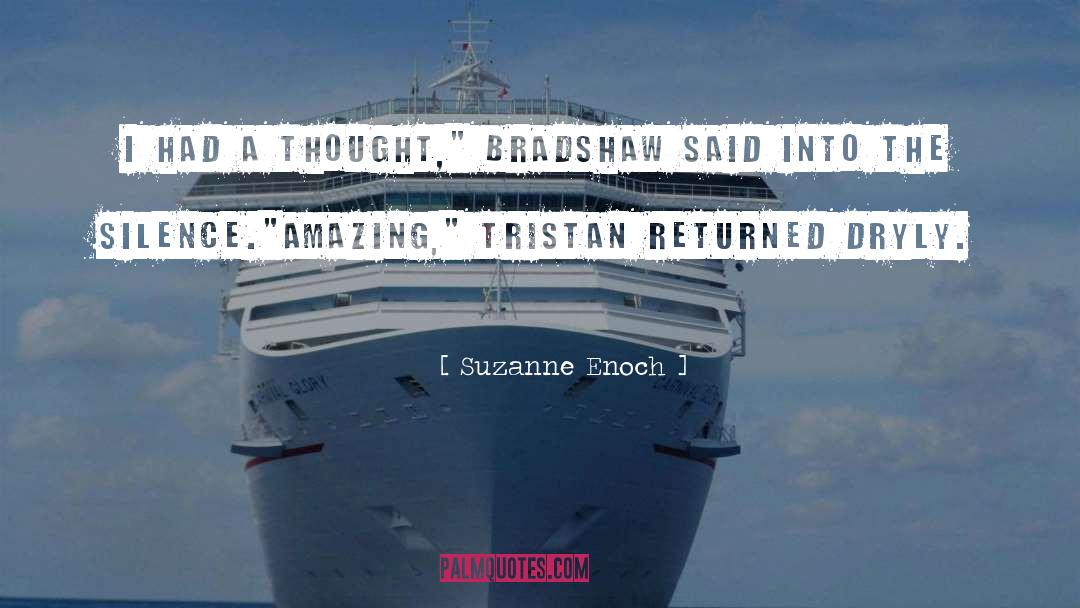 Returned quotes by Suzanne Enoch