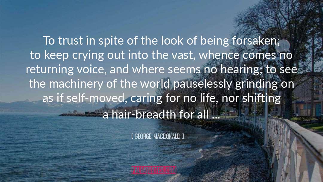 Returning Friend quotes by George MacDonald