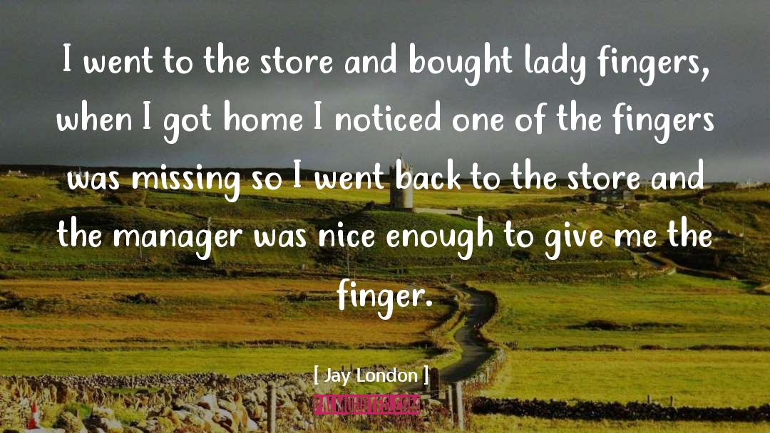 Returning Home quotes by Jay London