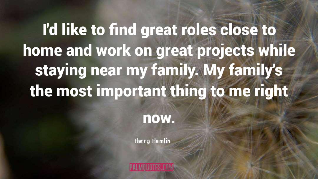 Returning Home quotes by Harry Hamlin
