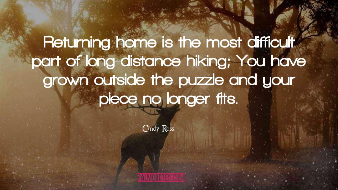 Returning Home quotes by Cindy Ross