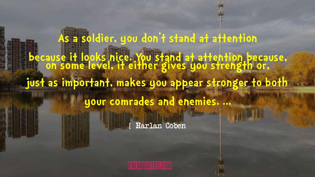 Returning Soldier quotes by Harlan Coben