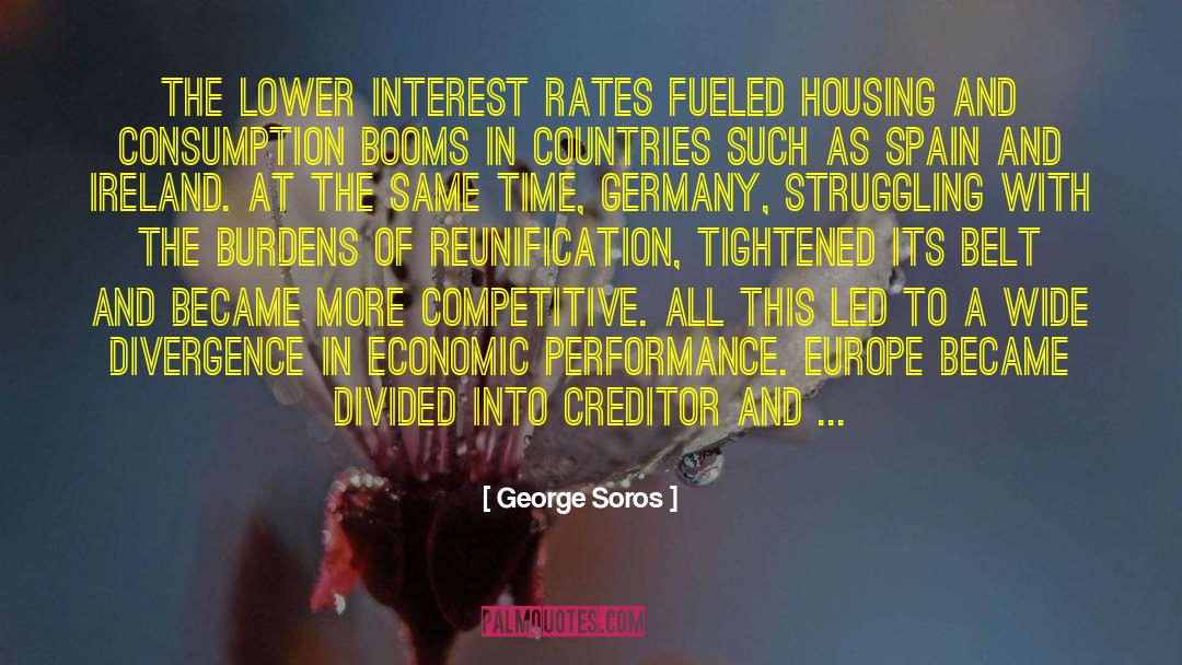 Reunification quotes by George Soros