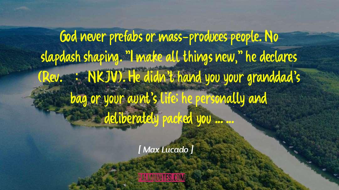 Rev quotes by Max Lucado