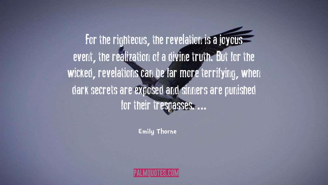 Revelation Thesaurus quotes by Emily Thorne