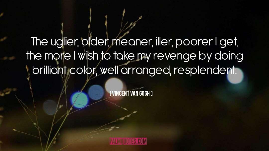 Revenge quotes by Vincent Van Gogh