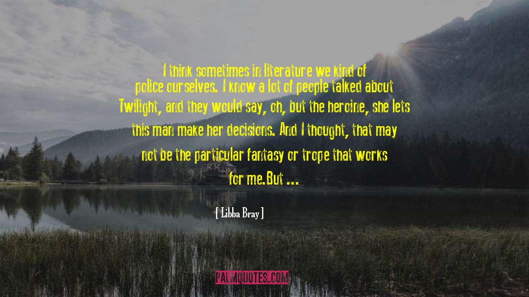 Revenge Wuthering Heights quotes by Libba Bray