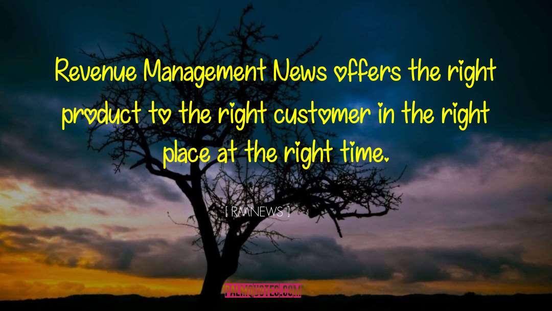 Revenue Management quotes by RMNEWS