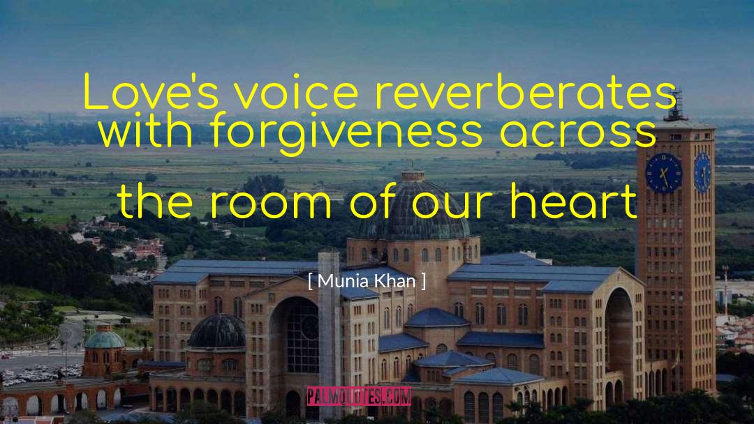 Reverberates quotes by Munia Khan
