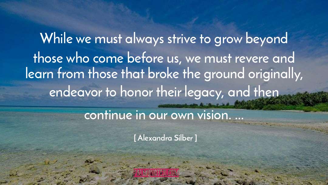 Revere quotes by Alexandra Silber