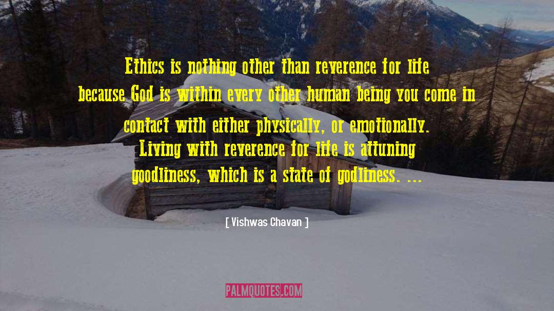 Reverence For Life quotes by Vishwas Chavan