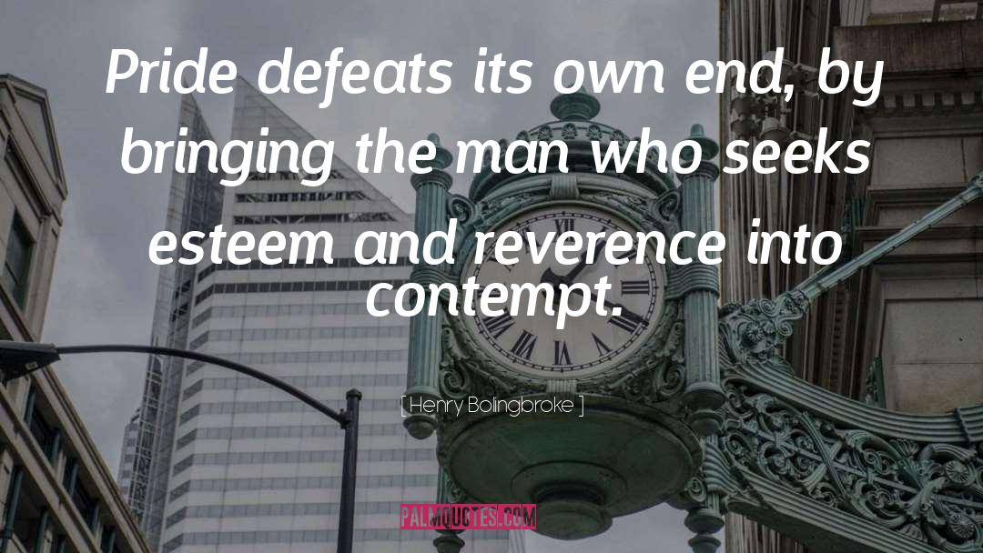 Reverence quotes by Henry Bolingbroke