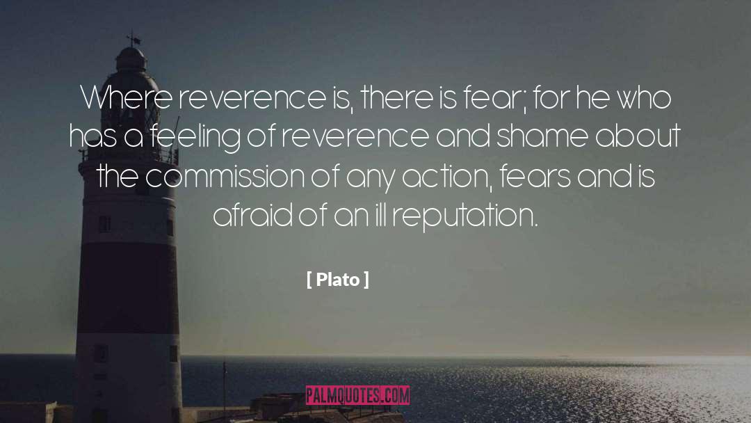 Reverence quotes by Plato