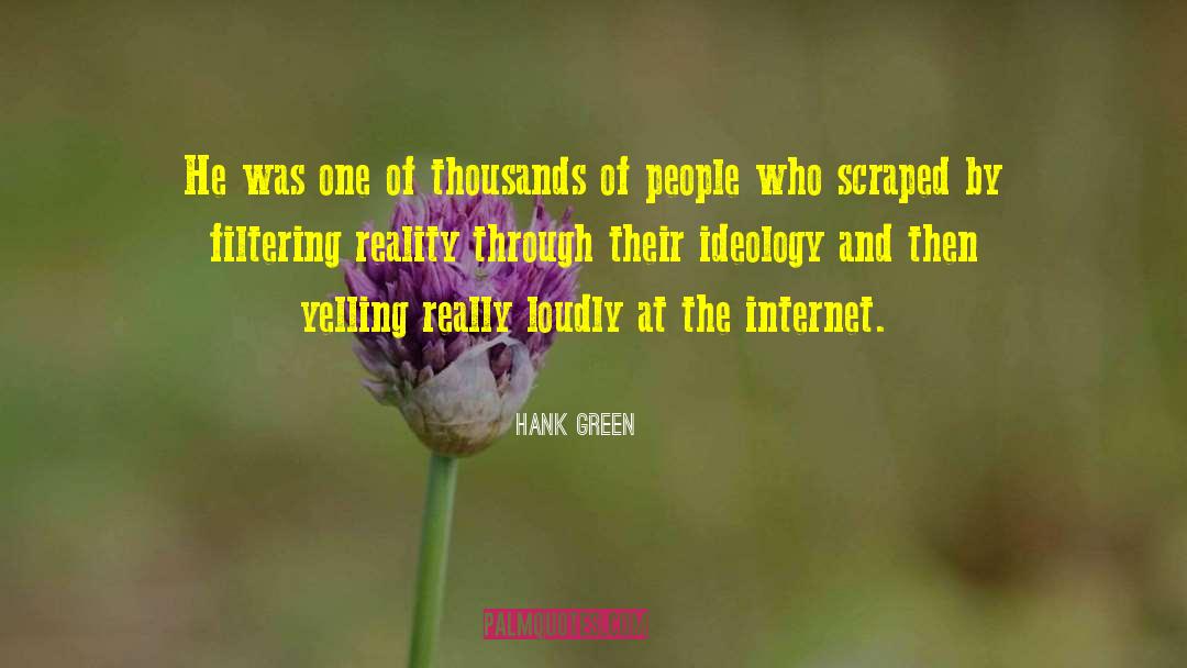 Reverend Green quotes by Hank Green