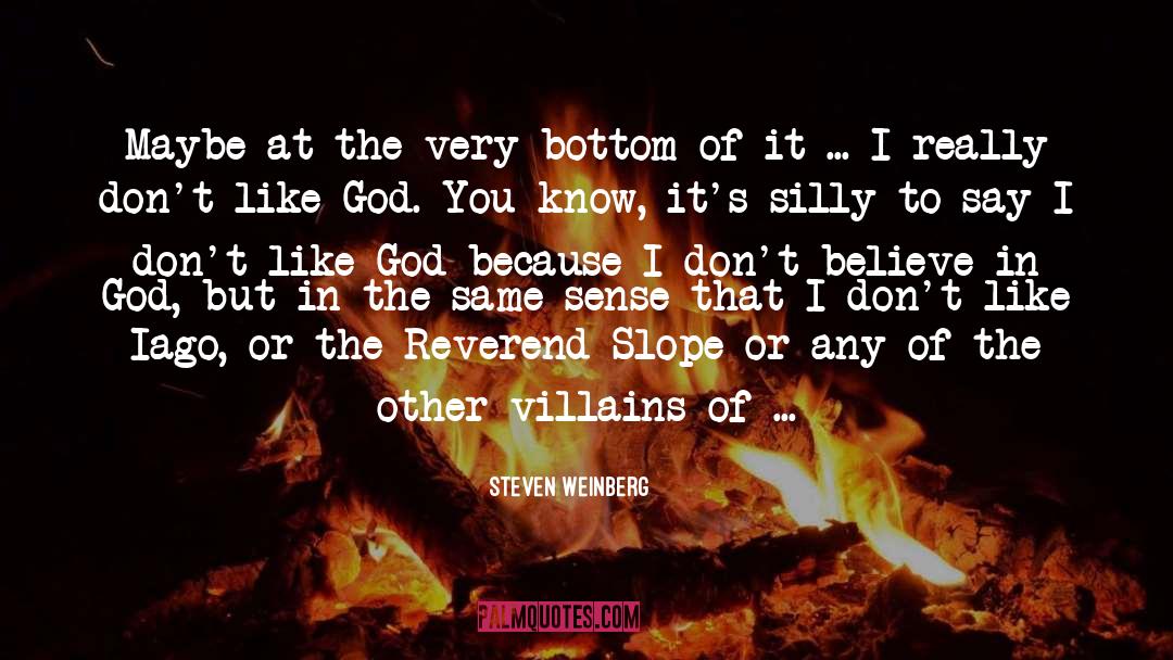 Reverend quotes by Steven Weinberg