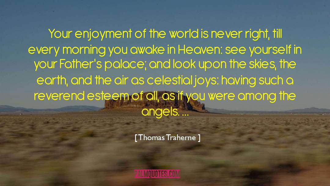 Reverend Wilbert Awdry quotes by Thomas Traherne