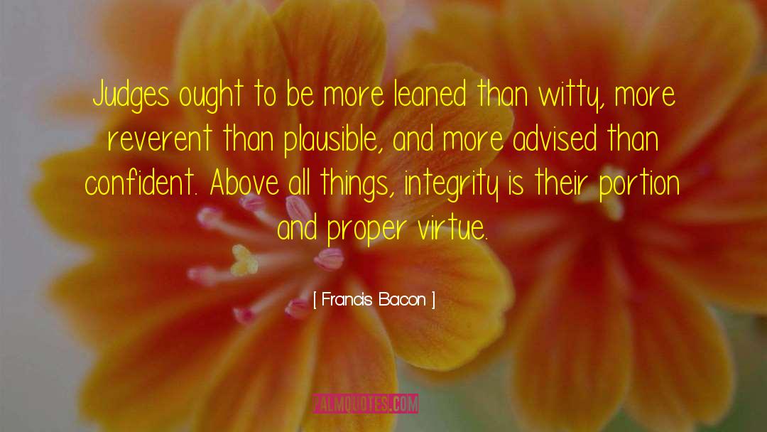 Reverent quotes by Francis Bacon