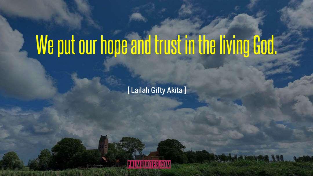 Reverential Trust quotes by Lailah Gifty Akita
