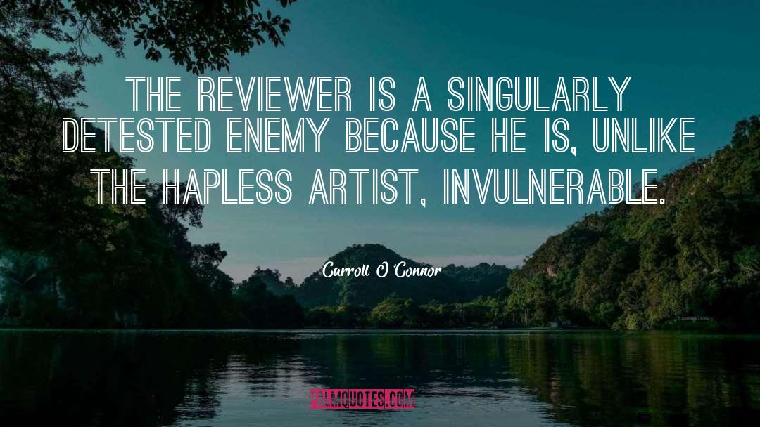 Reviewer quotes by Carroll O'Connor