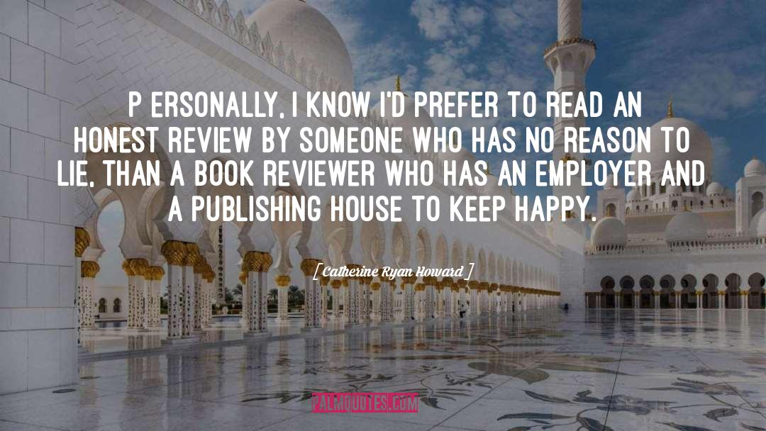 Reviewers quotes by Catherine Ryan Howard