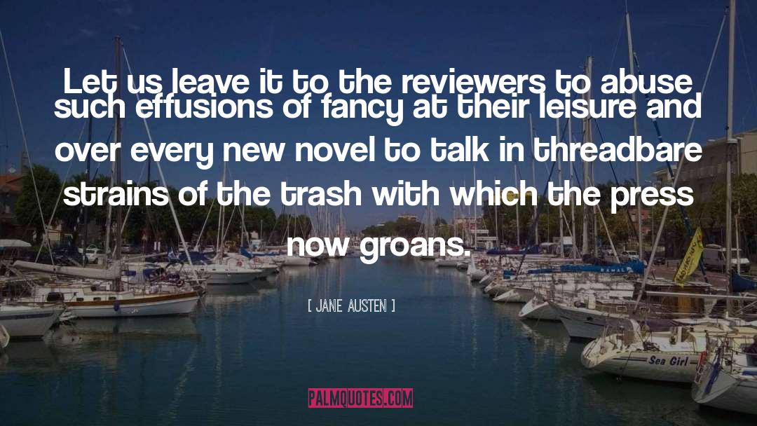 Reviewers quotes by Jane Austen