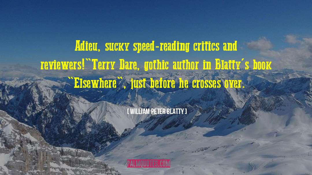 Reviewers quotes by William Peter Blatty