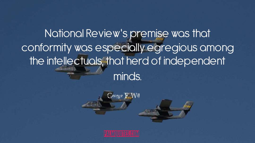 Reviews quotes by George F. Will