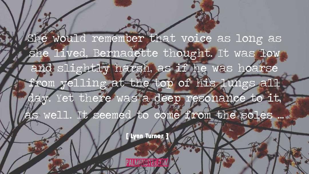 Revised quotes by Lynn Turner