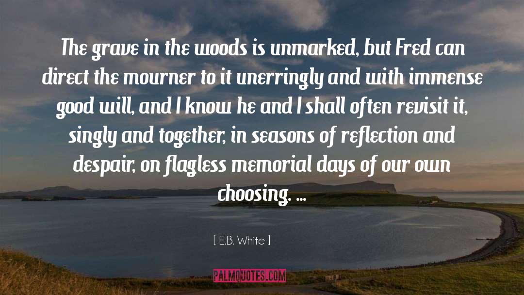 Revisit quotes by E.B. White