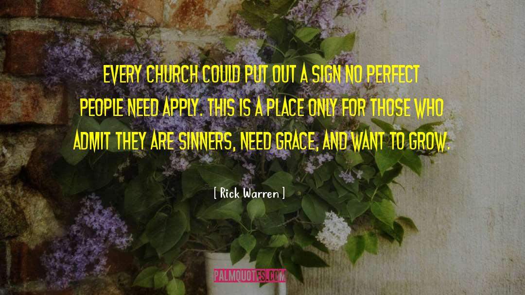 Revival Church Sign quotes by Rick Warren