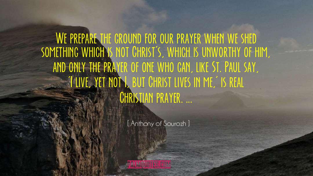 Revival Prayer quotes by Anthony Of Sourozh